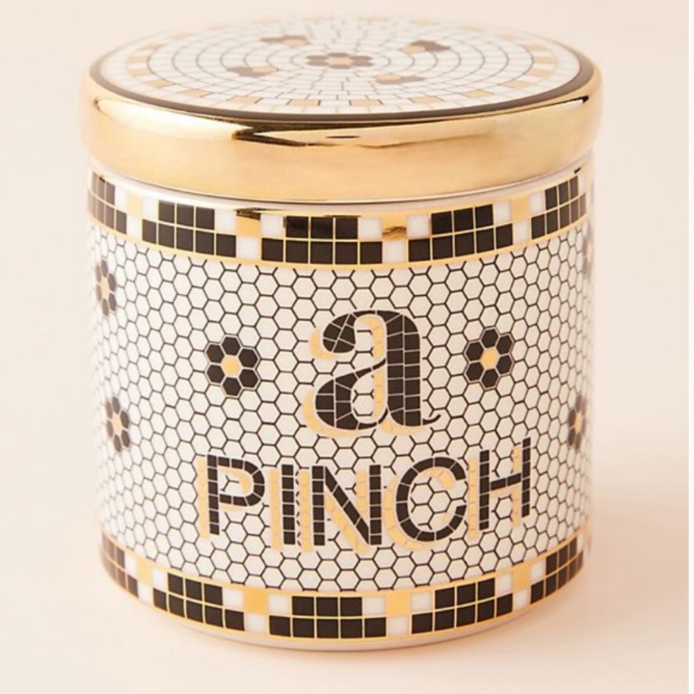 Anthropologie bistro tile “A Pinch” jarl